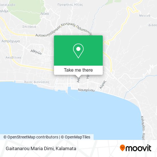 Gaitanarou Maria Dimi map