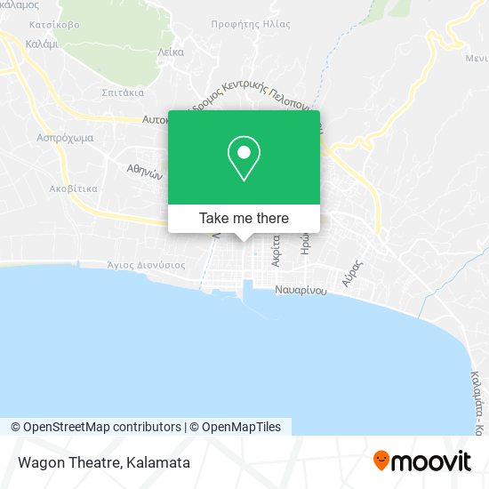 Wagon Theatre map