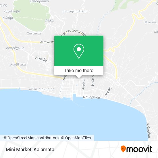 Mini Market map