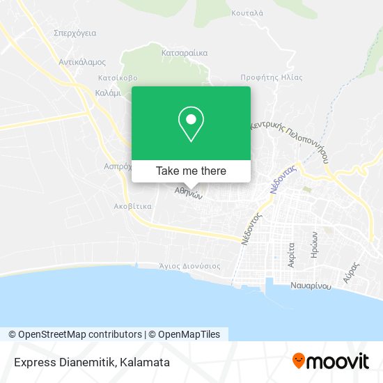 Express Dianemitik map