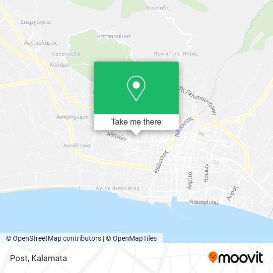 Post map