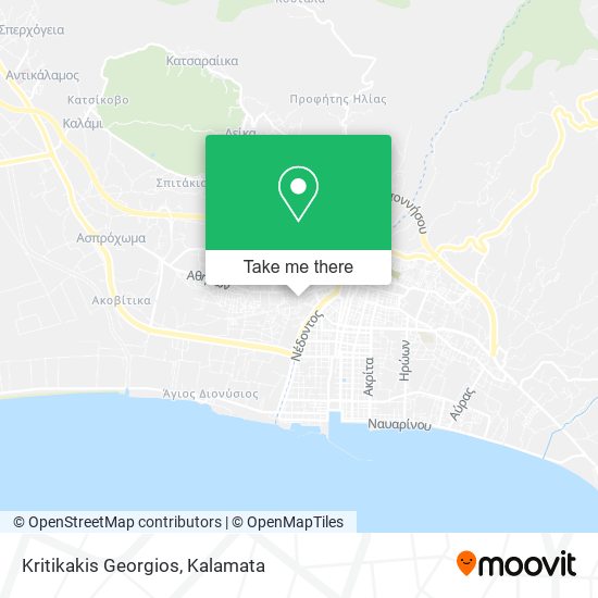 Kritikakis Georgios map