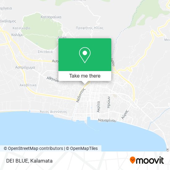 DEI BLUE map
