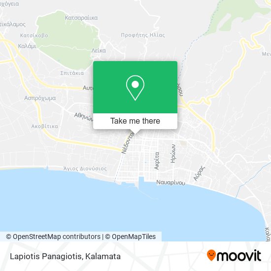 Lapiotis Panagiotis map