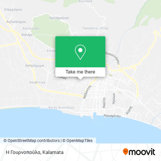 Η Γουρνοπούλα map