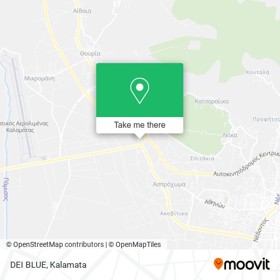 DEI BLUE map