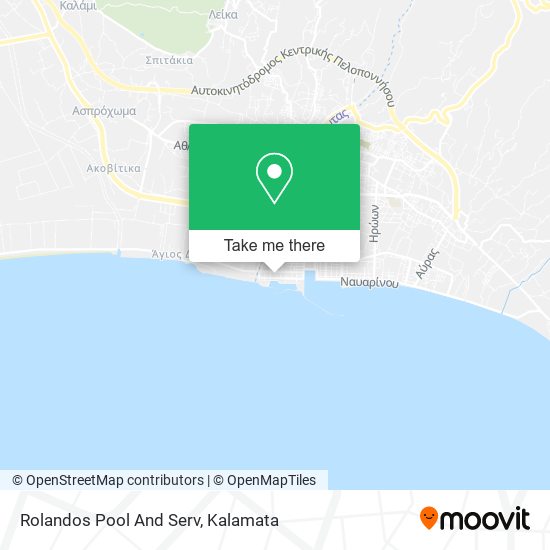 Rolandos Pool And Serv map