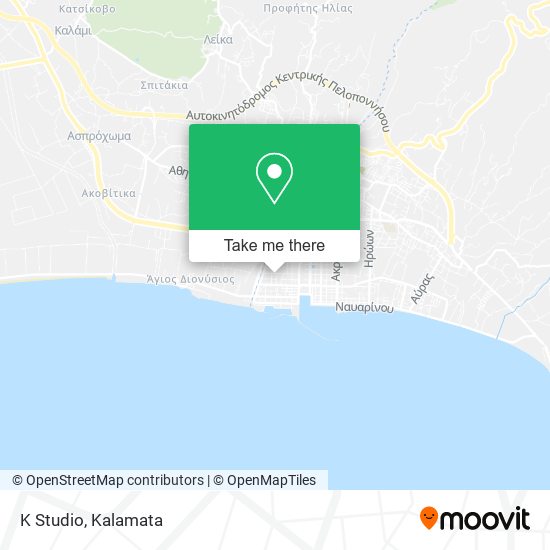 K Studio map