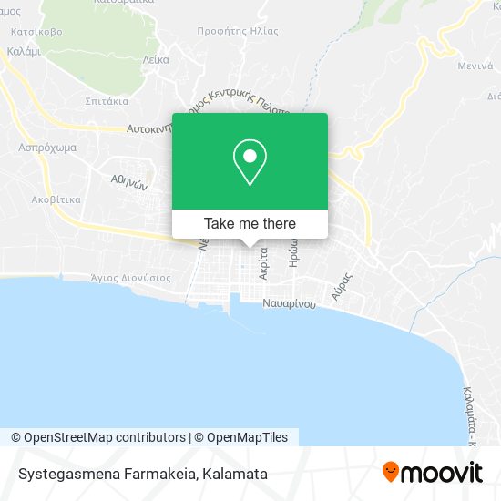 Systegasmena Farmakeia map