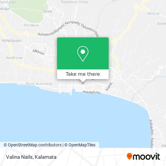 Valina Nails map