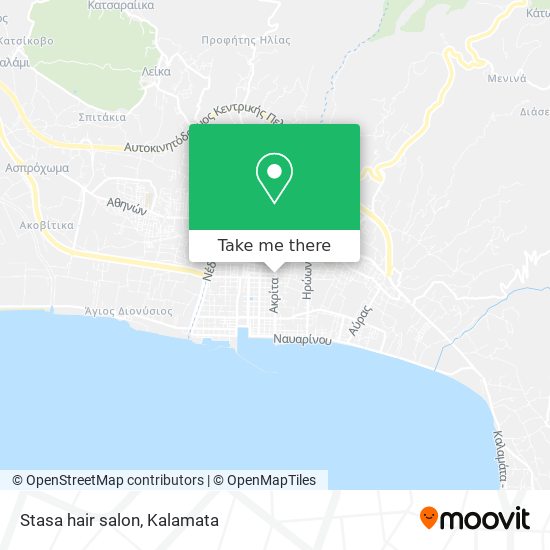 Stasa hair salon map