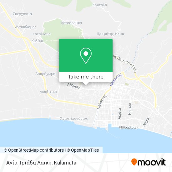 Αγία Τριάδα Λαϊκη map