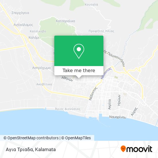 Αγια Τριαδα map