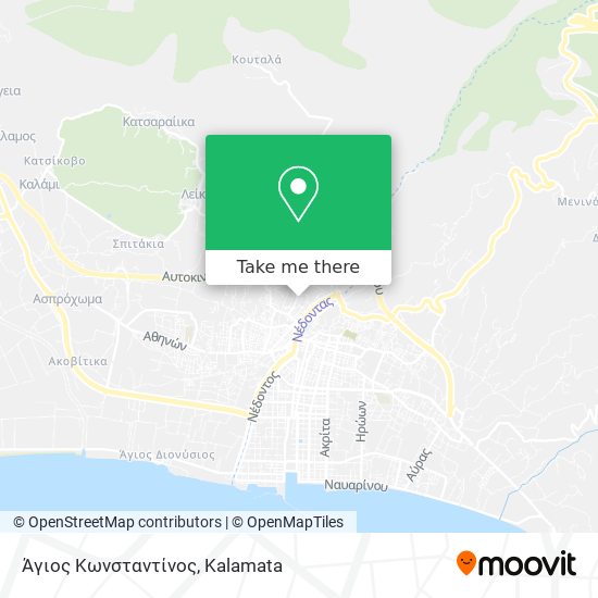 Άγιος Κωνσταντίνος map