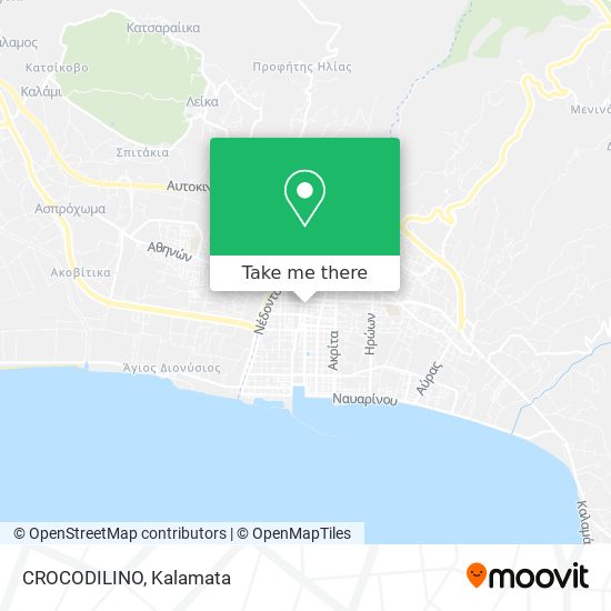 CROCODILINO map