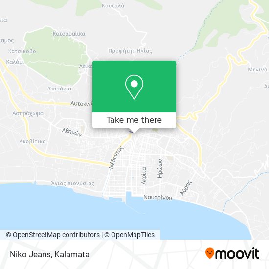 Niko Jeans map