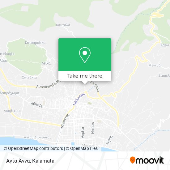 Αγία Άννα map