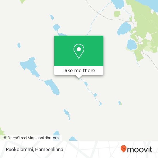 Ruokolammi map