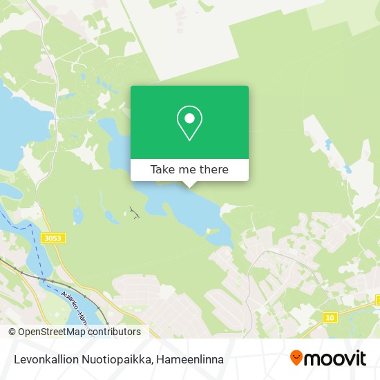 Levonkallion Nuotiopaikka map