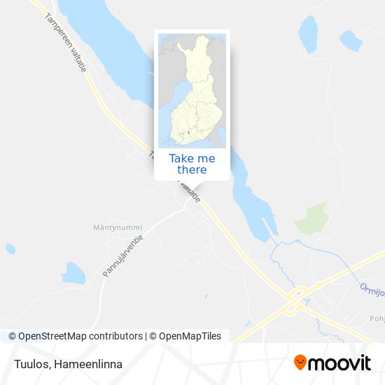 Tuulos map