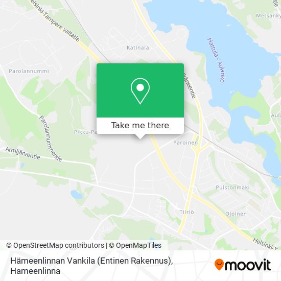 Hämeenlinnan Vankila (Entinen Rakennus) map