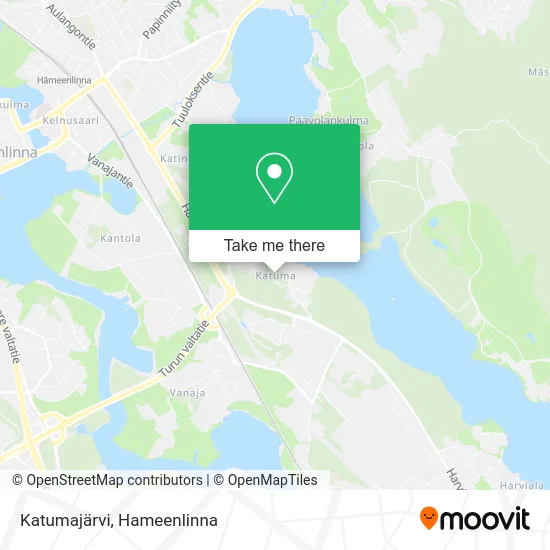 Katumajärvi map