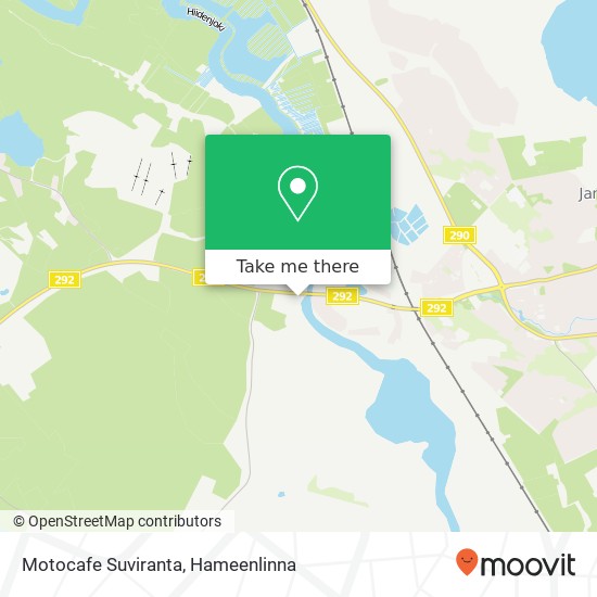 Motocafe Suviranta map