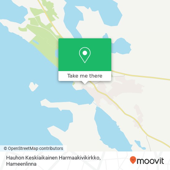 Hauhon Keskiaikainen Harmaakivikirkko map