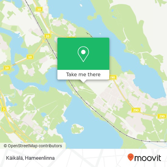 Käikälä map