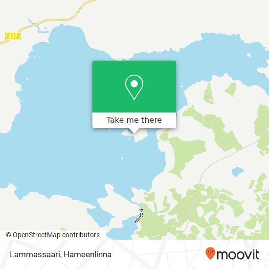 Lammassaari map