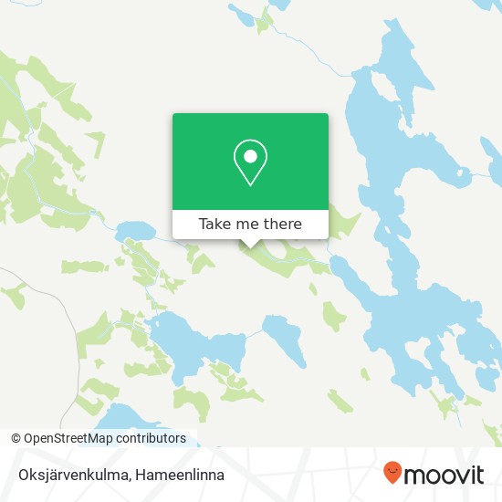 Oksjärvenkulma map