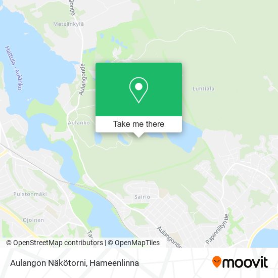 Aulangon Näkötorni map