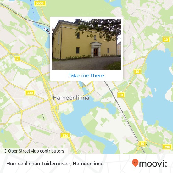 Hämeenlinnan Taidemuseo map