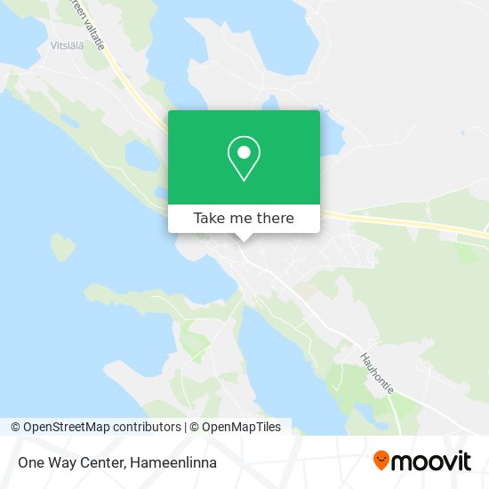One Way Center map