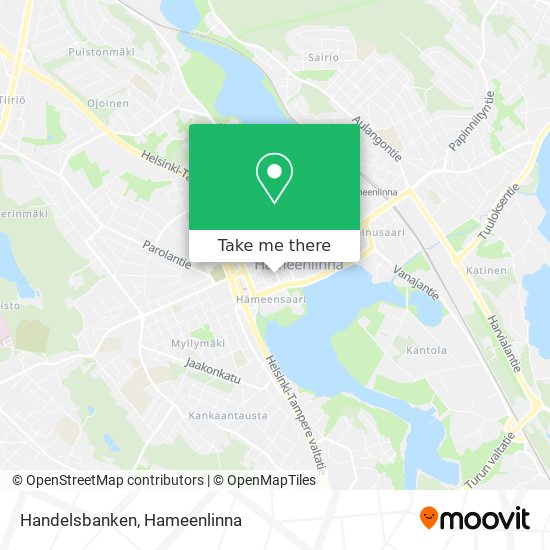 Handelsbanken map