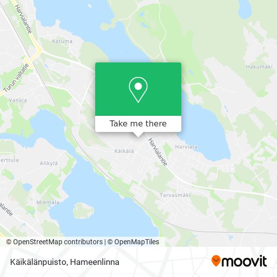 Käikälänpuisto map