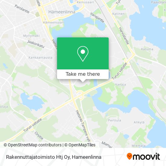 Rakennuttajatoimisto Htj Oy map