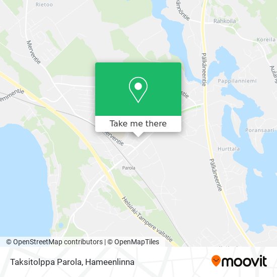 Taksitolppa Parola map