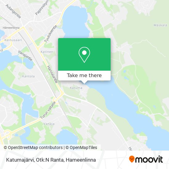 Katumajärvi, Otk:N Ranta map