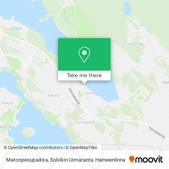 Matonpesupaikka, Solvikin Uimaranta map