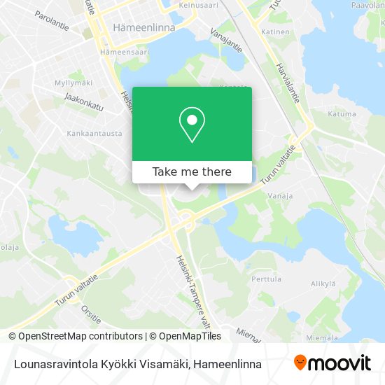 Lounasravintola Kyökki Visamäki map