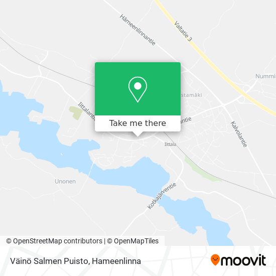 Väinö Salmen Puisto map
