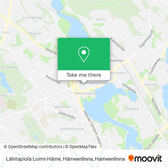 Lähitapiola Loimi-Häme, Hämeenlinna map