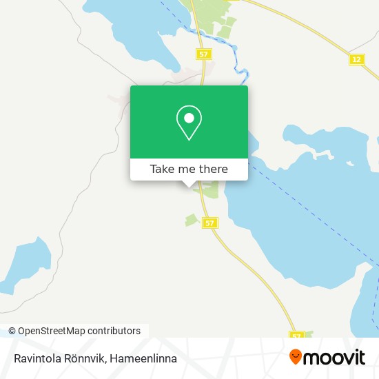 Ravintola Rönnvik map