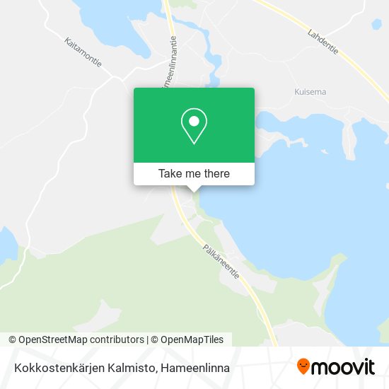 Kokkostenkärjen Kalmisto map