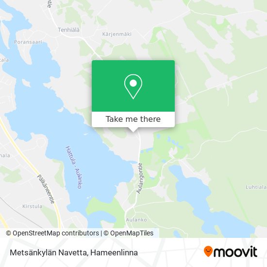 Metsänkylän Navetta map