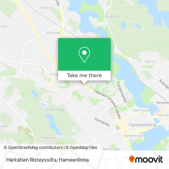Härkätien Risteyssilta map