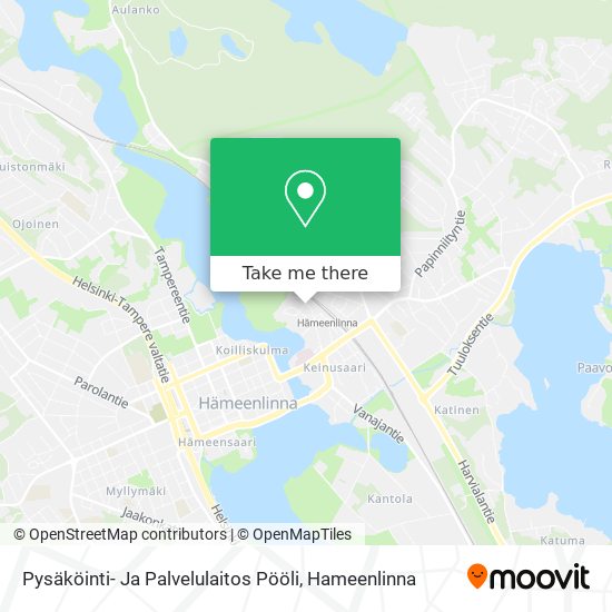 Pysäköinti- Ja Palvelulaitos Pööli map