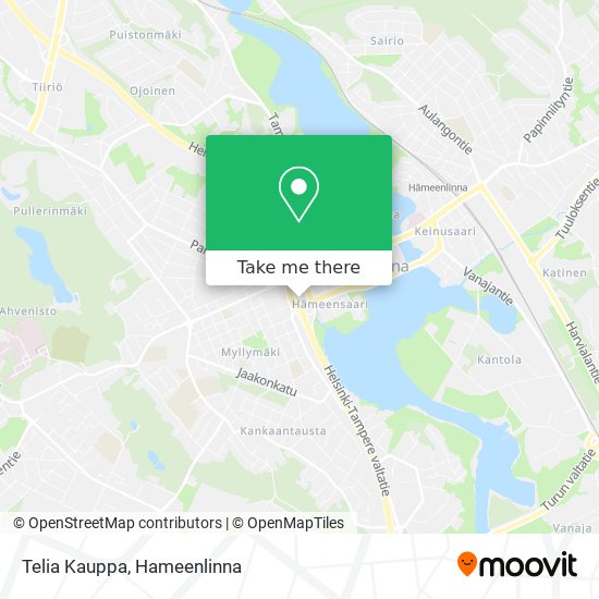 Telia Kauppa map