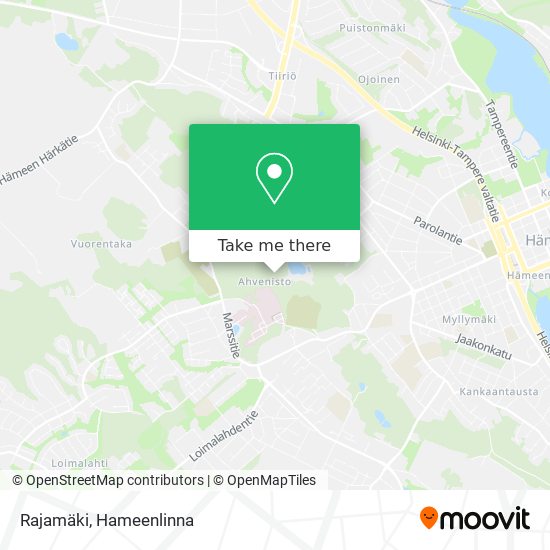 Rajamäki map
